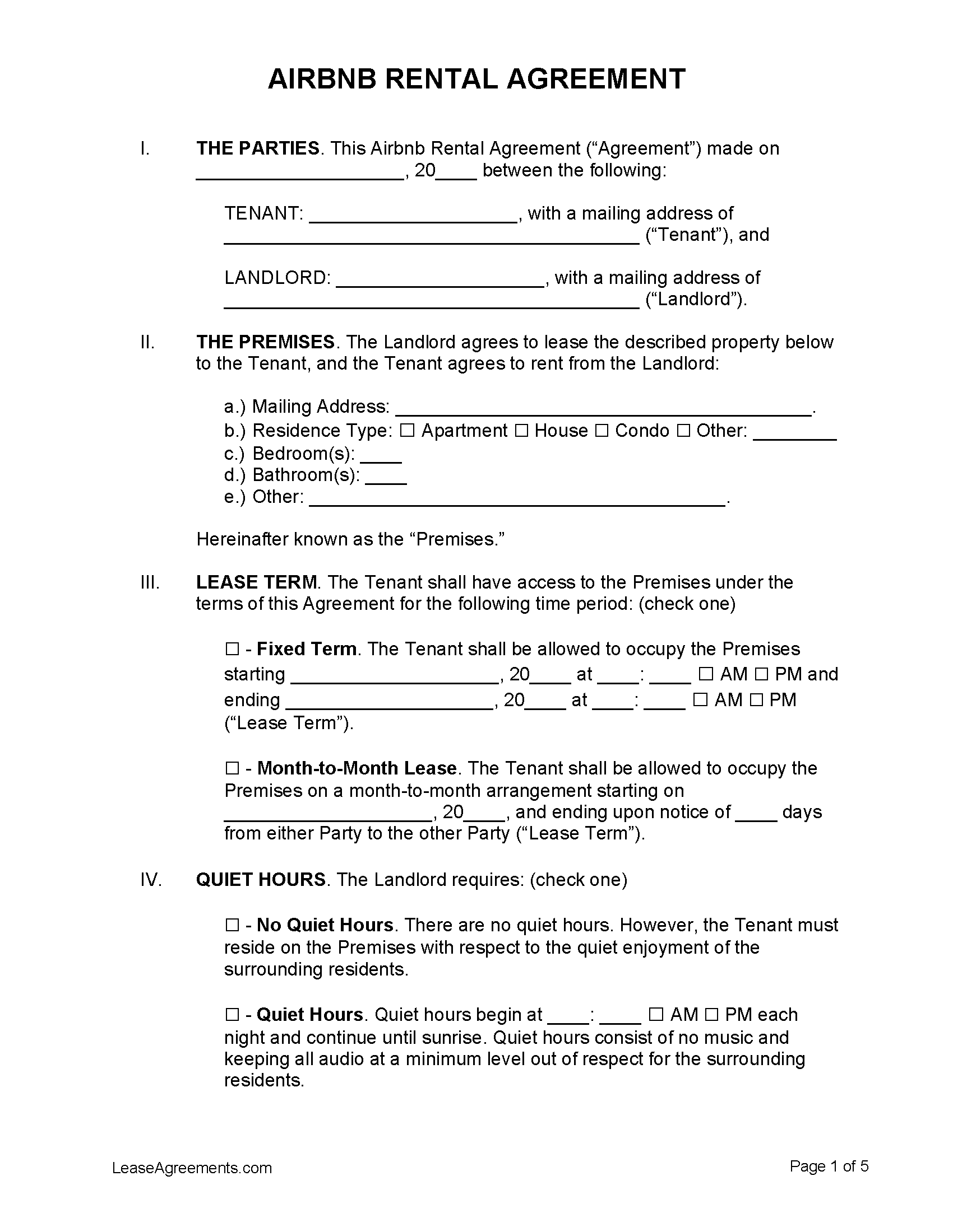 airbnb-rental-lease-agreement-template